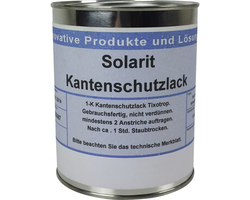 Vernis protecteur d'arêtes Solarit marron1.4 kg Solarit vernis de protection des arêtes en boîte