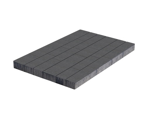 Pavé Allee City anthracite multi-format épaisseur 8 cm