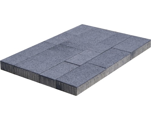 Pavé Allee Flair ardoise multi-format épaisseur 6 cm