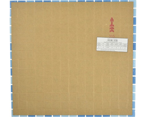 Mosaikfliese auf Karton