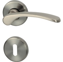 Garniture de poignée de porte avec rosace de clé