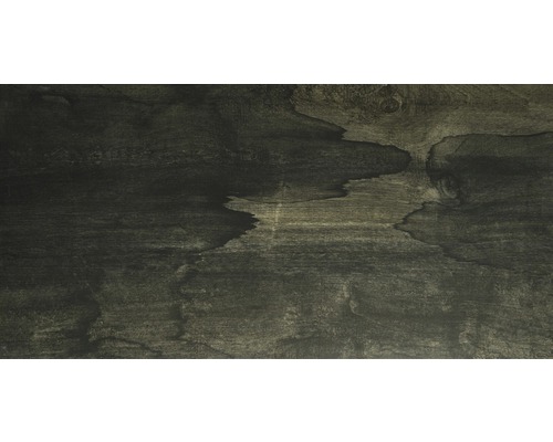 Carrelage de sol grès cérame fin Edgewood anthracite 45x90 cm