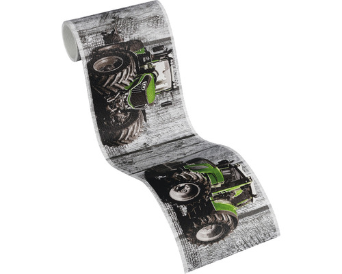 Tapetenrolle mit Traktormotiv