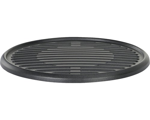 Plaque de gril ronde avec grille