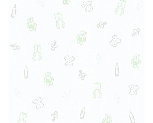 Papier peint intissé 35845-1 Little Stars affaires de bébé beige-vert clair Papier peint intissé 35845-1 Little Stars affaires de bébé beige-vert clair