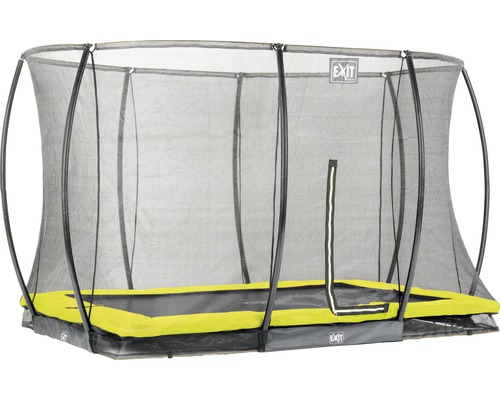 Trampoline rectangulaire avec filet de sécurité