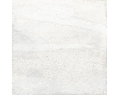 Feinsteinzeug Bodenfliese Brooklyn blanco 33,15x33,15 cm
