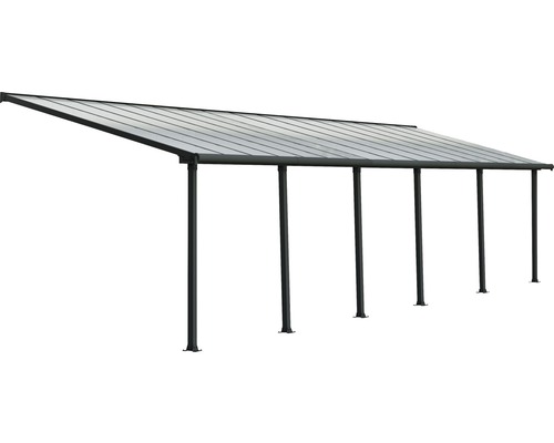 Toiture pour terrasse PALRAM Olympia 16mm 3x9,71 grise