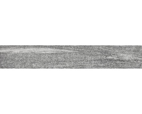 Contremarche Flairstone Gneis gris arctique 115x15 cm côtés courts légèrement chanfreinés