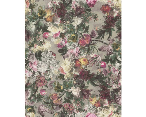 Papier peint à motif floral