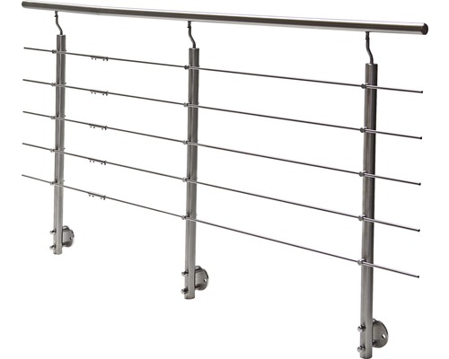 Balustrade set Pertura forme droite côté 15 m