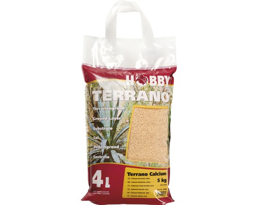 Bodengrund HOBBY Terrano Kalzium 5 kg ocker