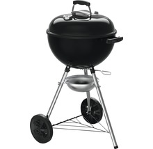 Barbecue boule avec couvercle, affichage de la température et roues
