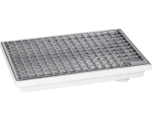 Grille gratte pieds Wolfa 75x50 cm avec grille (maille 30x30 mm)