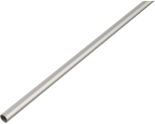 Tube rond Aluminium argent 8 x 1 x 1 mm , 2 m