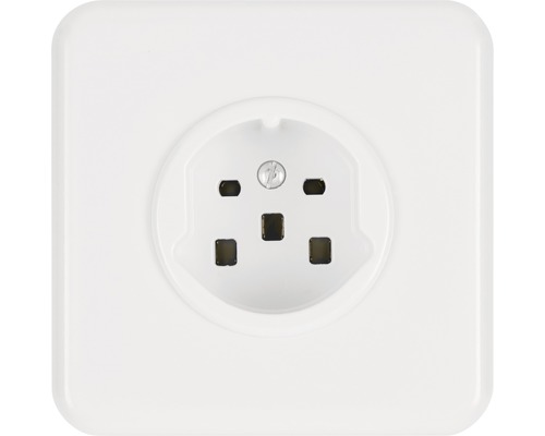 Mica UP Steckdose T25 IP 20 weiss Einzelne Steckdose für den Innenbereich