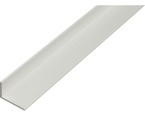 Profilé d’angle Aluminium argent 40 x 10 x 2 mm x 2 mm , 2 m