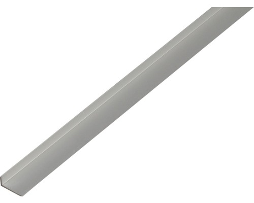 Winkelprofil Aluminium silber 19 x 8 x 1,6 x 1,6 mm 2 m