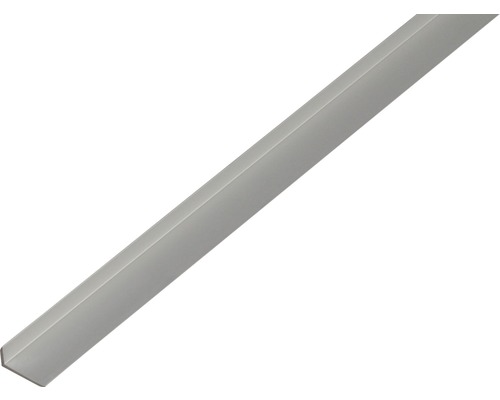 Winkelprofil Aluminium silber 19 x 8 x 1,6 x 1,6 mm 1 m