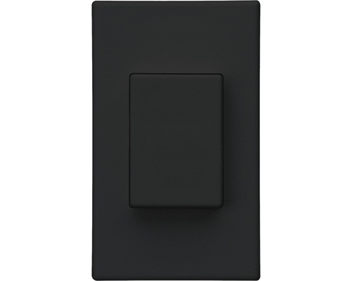 FLF UP Taster IP 20 schwarz Schaltereinsatz für die Elektroinstallation