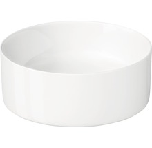 Cache-pot rond blanc
