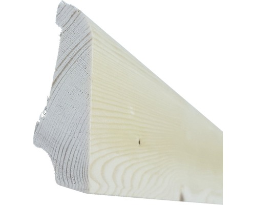 Holzprofilleiste im Querschnitt