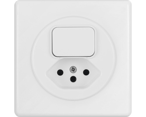 Régulateur combiné Basico UP interrupteur/T13 IP 20 blanc