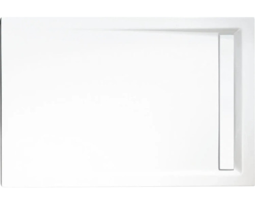 Kit complet receveur de douche SCHULTE ExpressPlus Rinne 80 x 120 x 2.5 cm blanc lisse EP202812 04 44