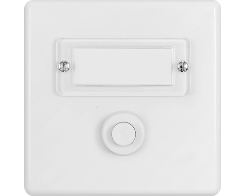 Bouton de sonnerie Basico UP blanc