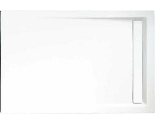 Kit complet receveur de douche SCHULTE ExpressPlus Rinne 90 x 100 x 2.5 cm blanc lisse EP202910 04 44