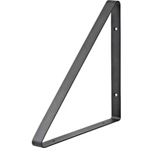 Winkelkonsole aus Metall mit Bohrlöchern zur Wandbefestigung