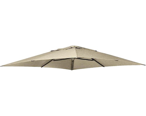 Schirmbespannung für Easy Sun Ampelschirm 320x320 cm taupe