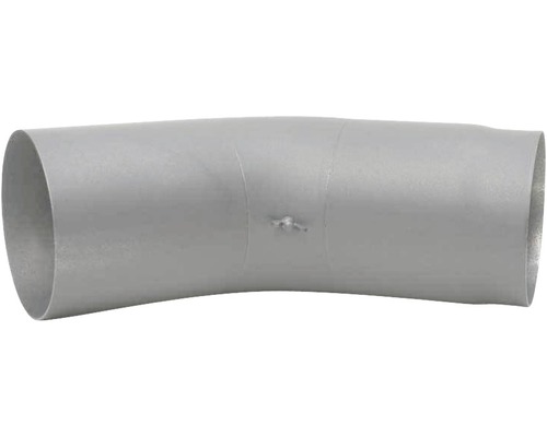 Tuyau coudé en plastique gris