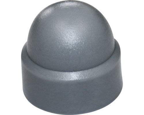 Cache pour vis six pans rond 5 mm gris 50 unités