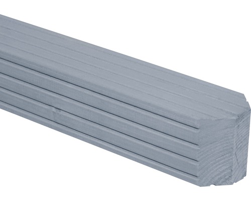 Poteau en bois avec rainure