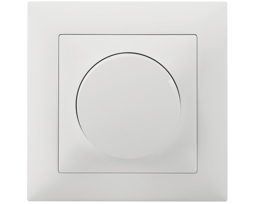 Edizio Due UP LED Universal Drehdimmer 4-400W IP 20 weiss