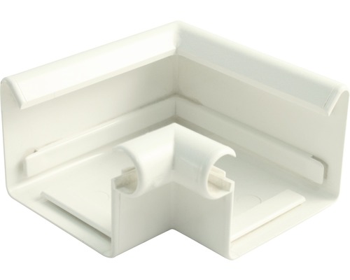 Angle intérieur Marley plastique carré 90° blanc de signalisation RAL 9016 DN 70 mm