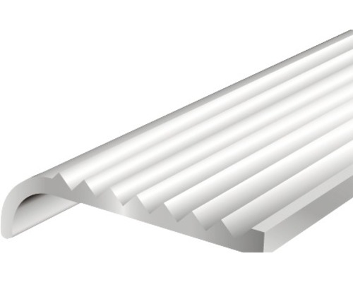 Profilé d'escalier Aluminium argent 23 x 6,3 x 2 mm x 2 mm , 1 m