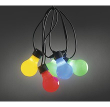 Guirlande lumineuse avec ampoules multicolores