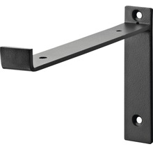 Schwarze Schwerlastkonsole für Regale