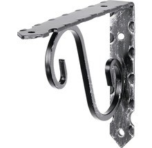 Metall Wandkonsole mit verziertem Design zur Wandmontage