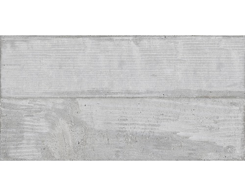 Carreau en béton avec structure en bois