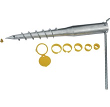 Ancre de sol avec accessoires