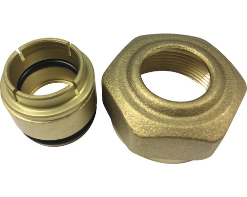 Messing Verschraubung mit Dichtungen