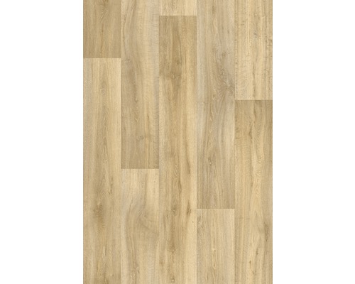 PVC News Lime Oak imitation bois marron clair largeur 400 cm (marchandise au mètre)