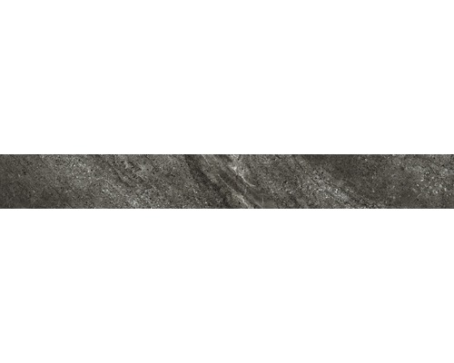 Carrelage de plinthe Afrodite anthracite 8,5x71 cm