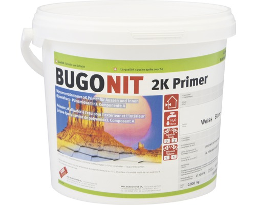 BUGONIT 2K Primer dans un seau pour l''intérieur et l''extérieur