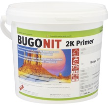 Primaire Bugonit 2K pour l''intérieur et l''extérieur dans un seau blanc.