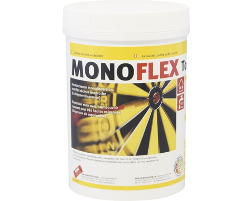 Peinture à dispersion intérieure KABE Monoflex Top blanche 1 kg Monoflex dispersion intérieure pour les plus hautes exigences