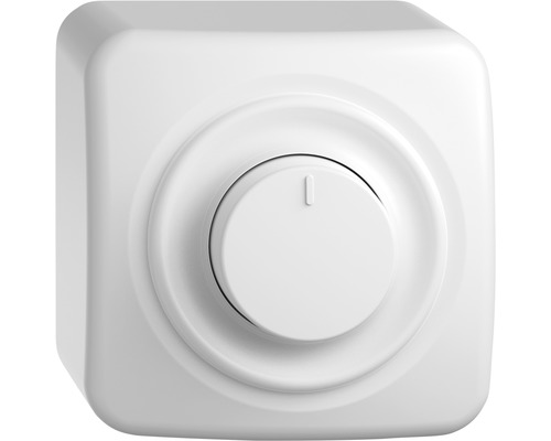 Variateur de découpage de phase Feller Standard Due AP 20-300 W IP 20 blanc Variateur rotatif pour le contrôle de la lumière